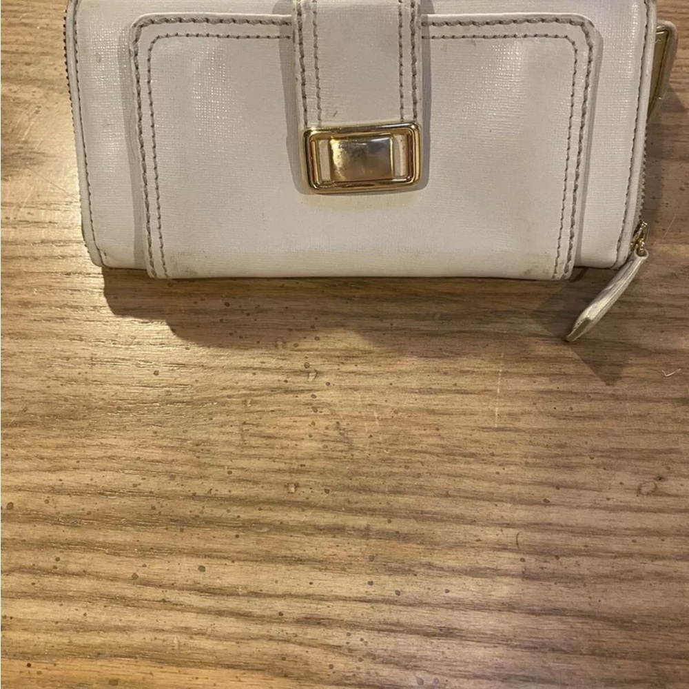 Brighton large off white wallet